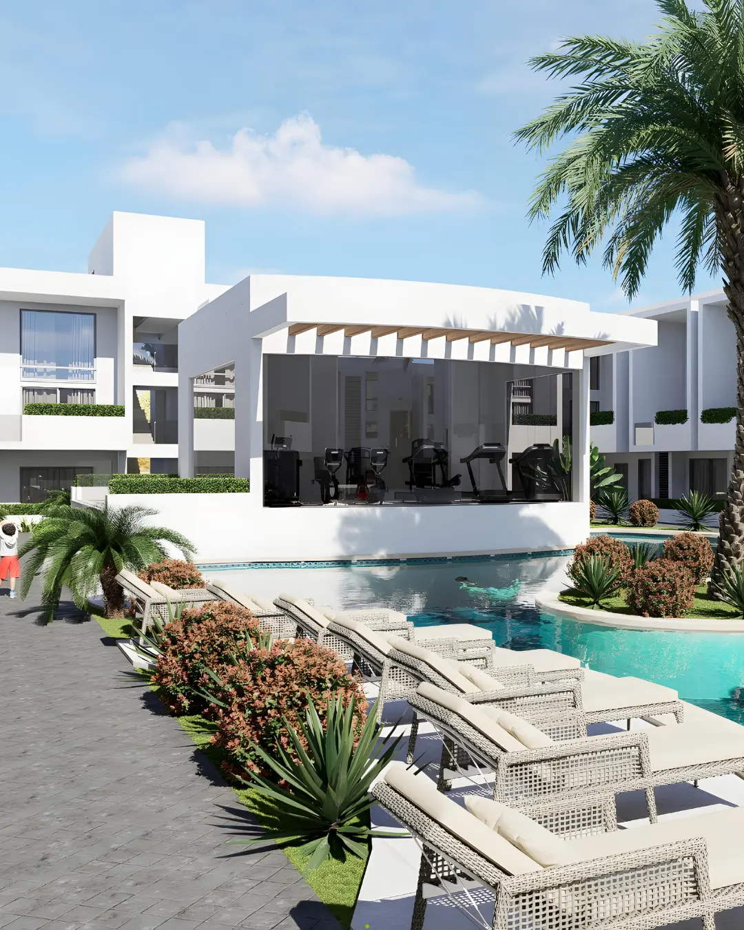 Apartment in Iskele with Resort Amenities