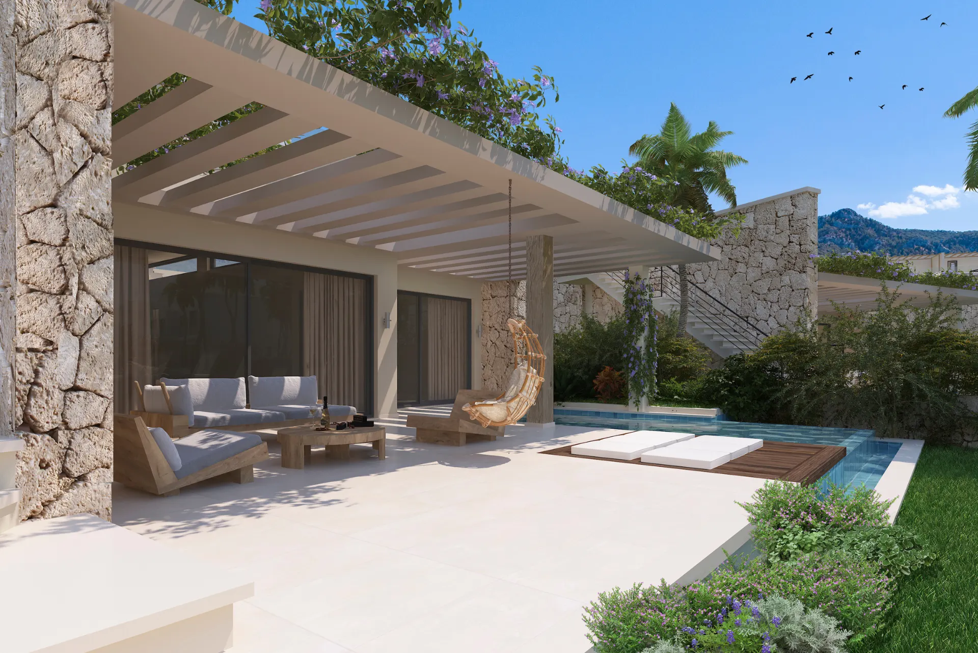 Beachside Bungalow in North Cyprus