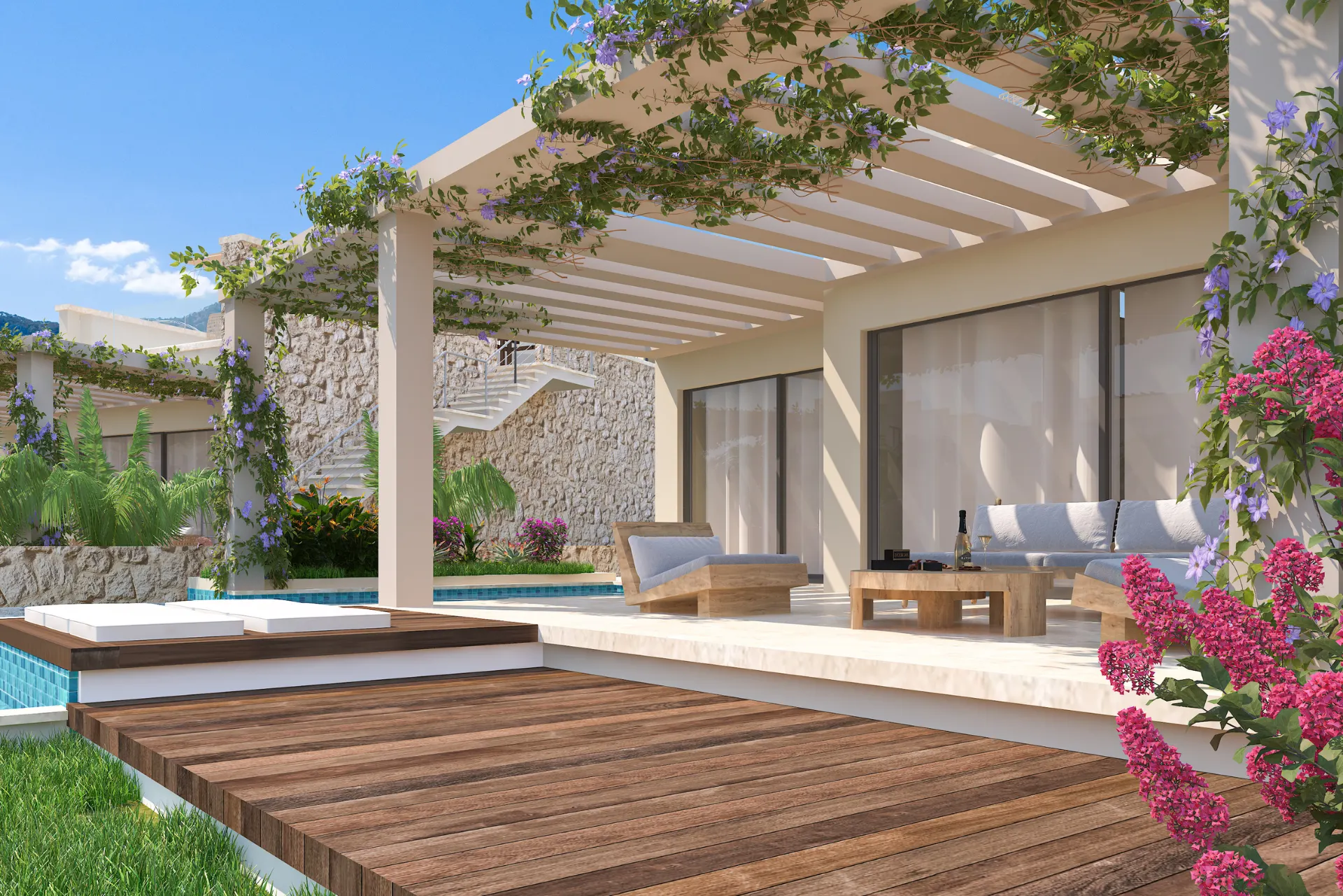 Beachside Bungalow in North Cyprus