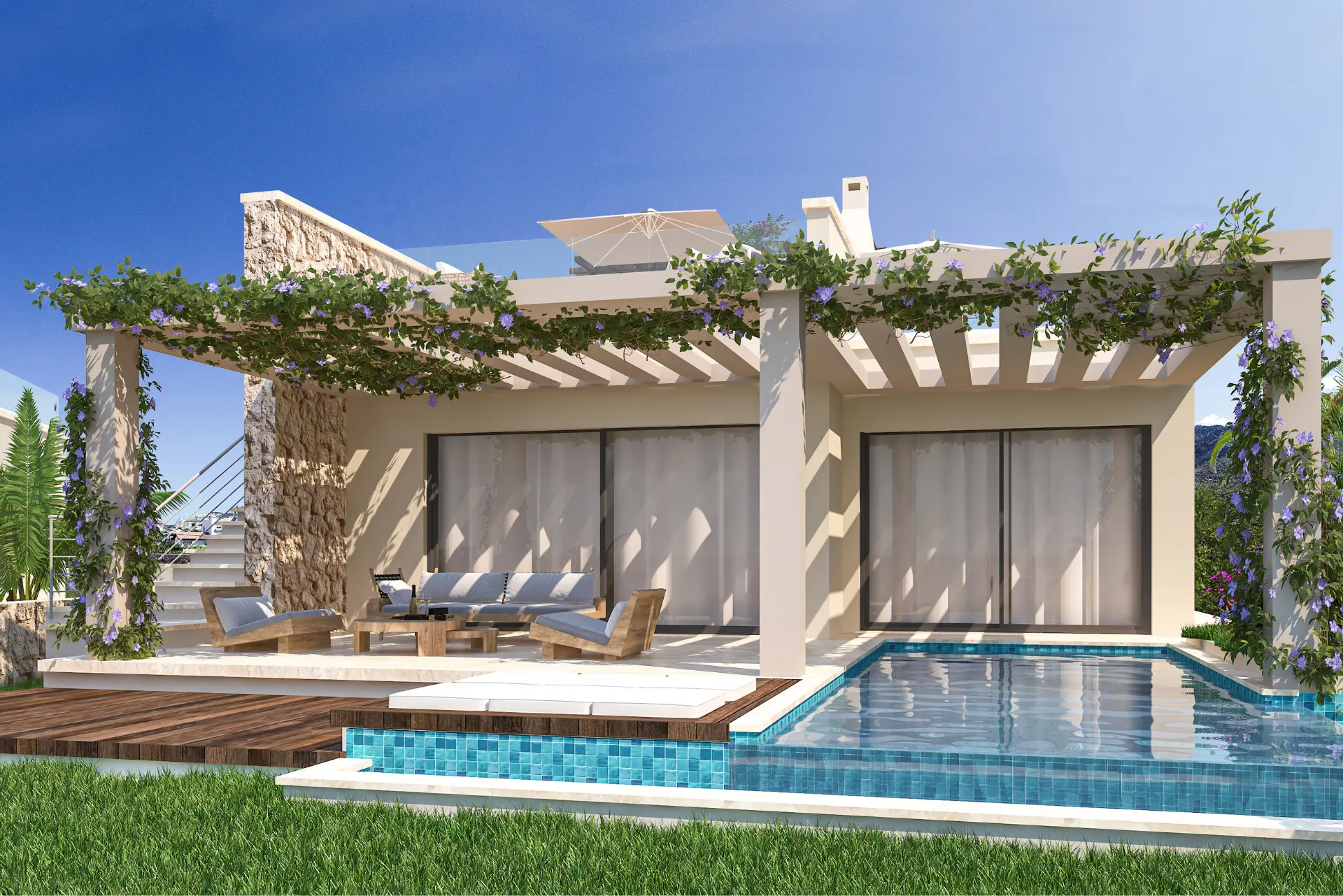 Beachside Bungalow in North Cyprus