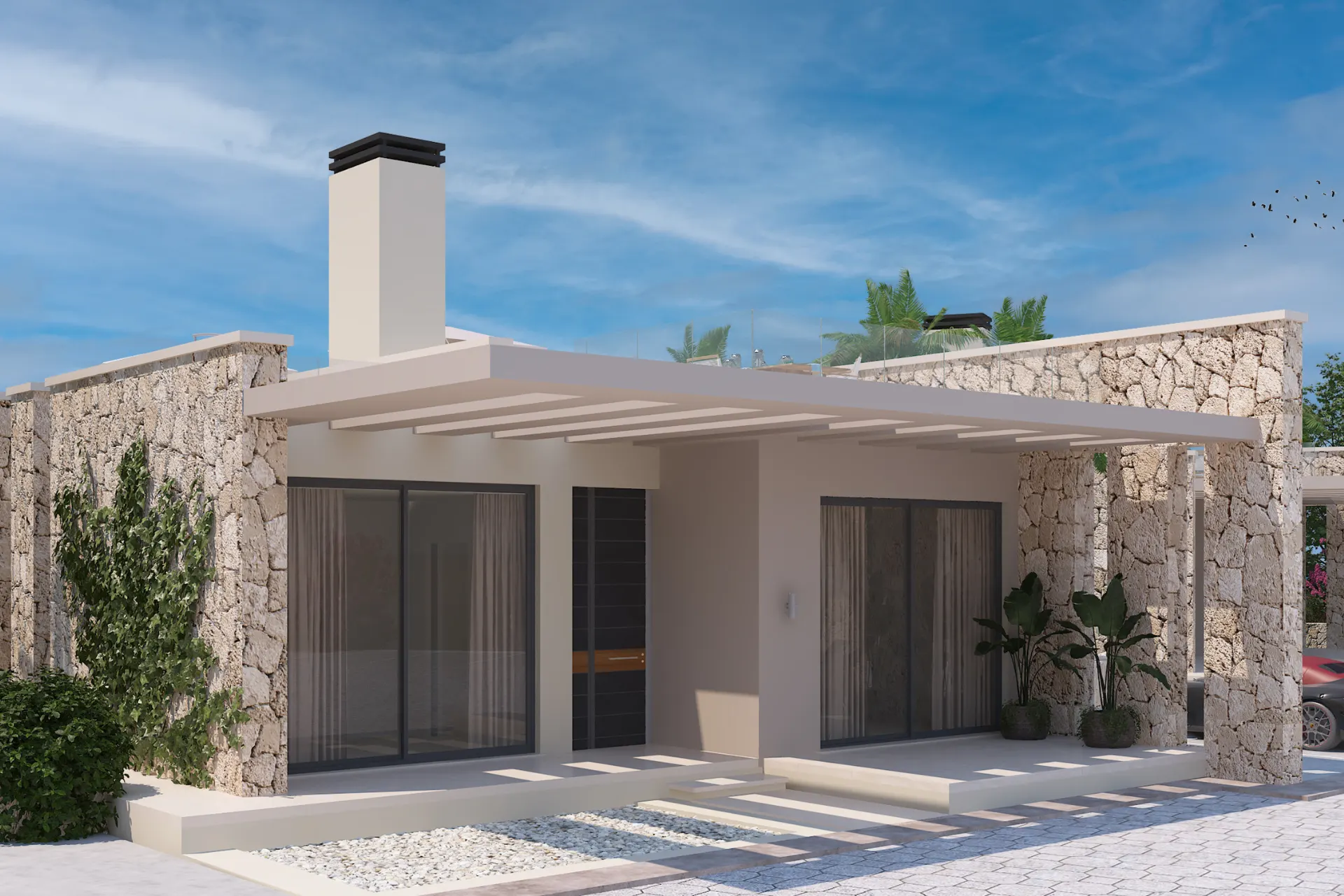 Beachside Bungalow in North Cyprus