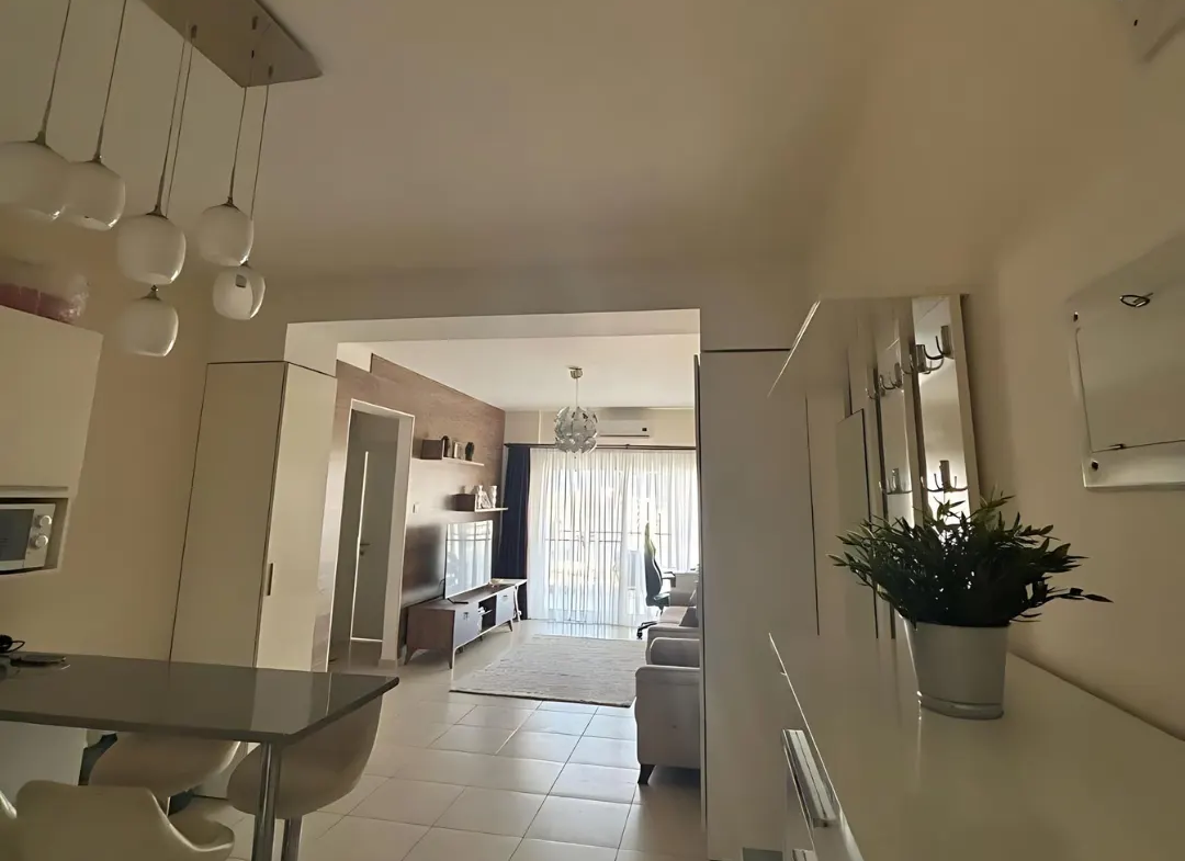 Furnished Apartment in Iskele with Ready Title