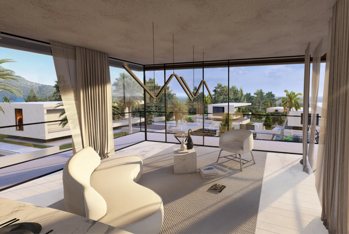 Hillside Private Pool Villa in North Cyprus