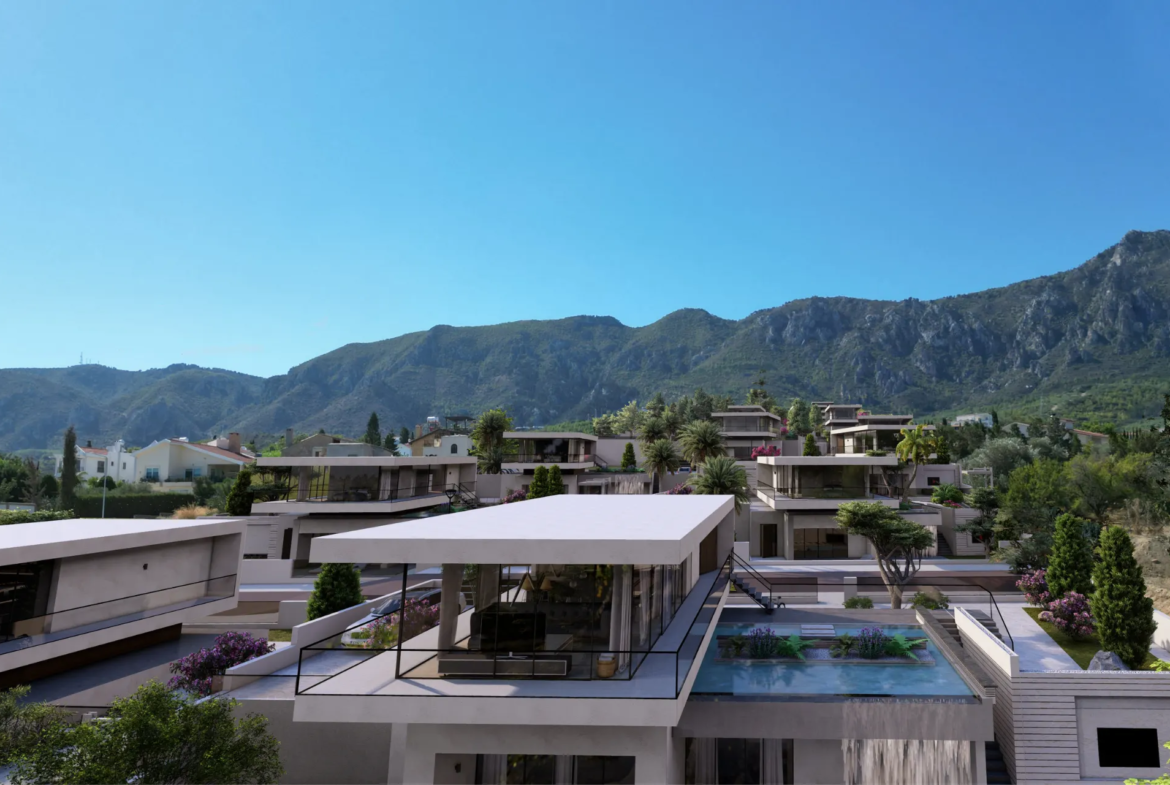 Hillside Private Pool Villa in North Cyprus