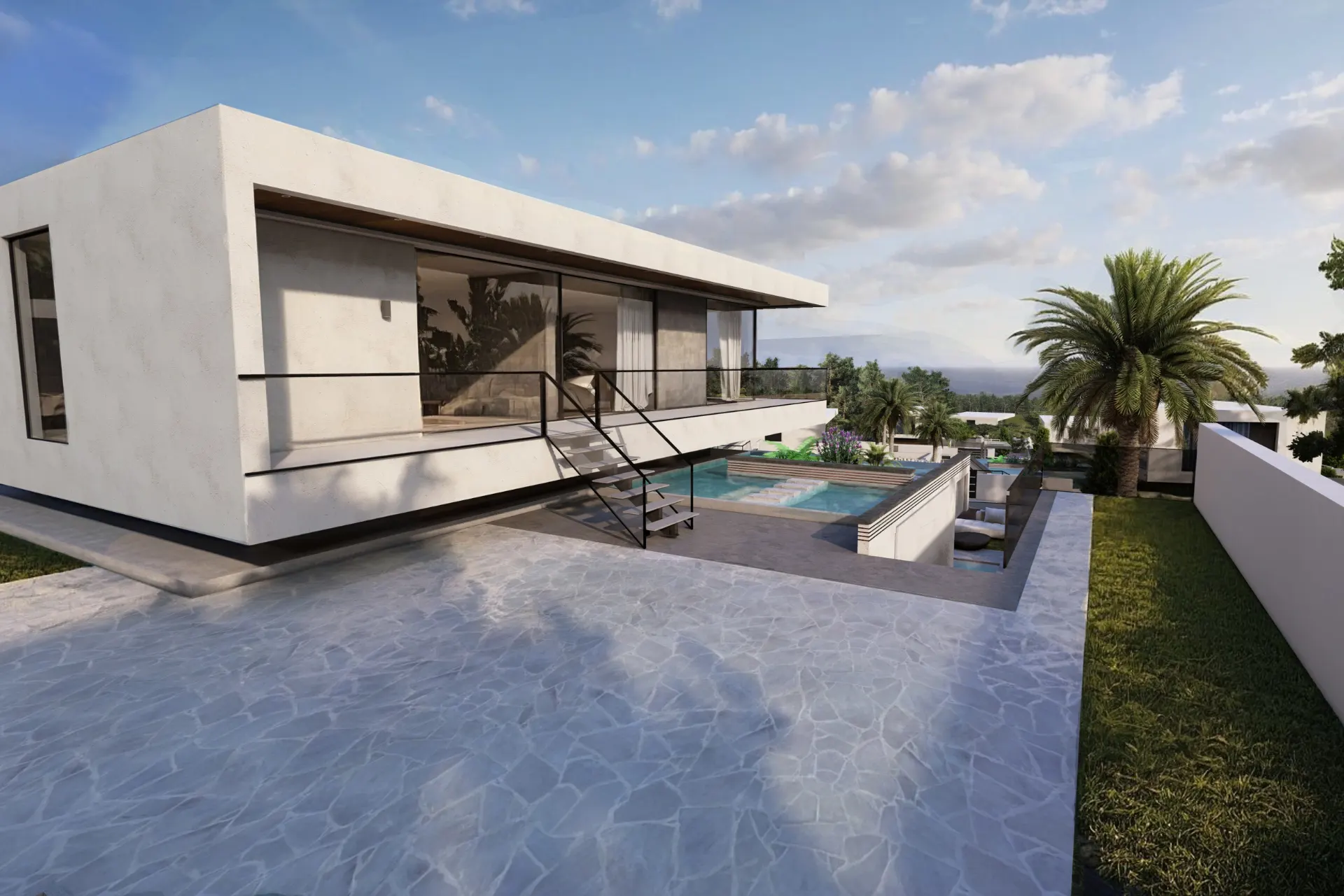 Hillside Private Pool Villa in North Cyprus