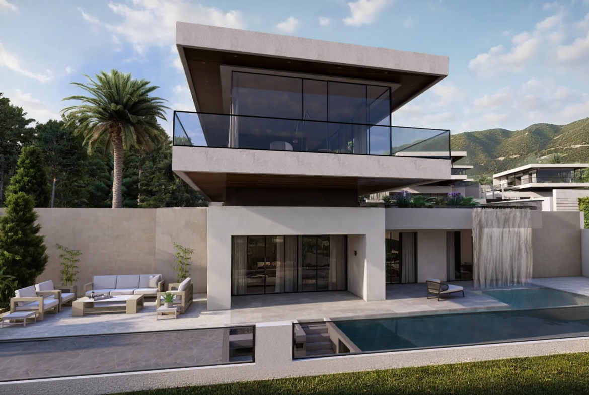 Hillside Private Pool Villa in North Cyprus