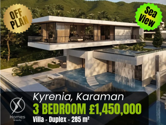 Hillside Private Pool Villa in North Cyprus