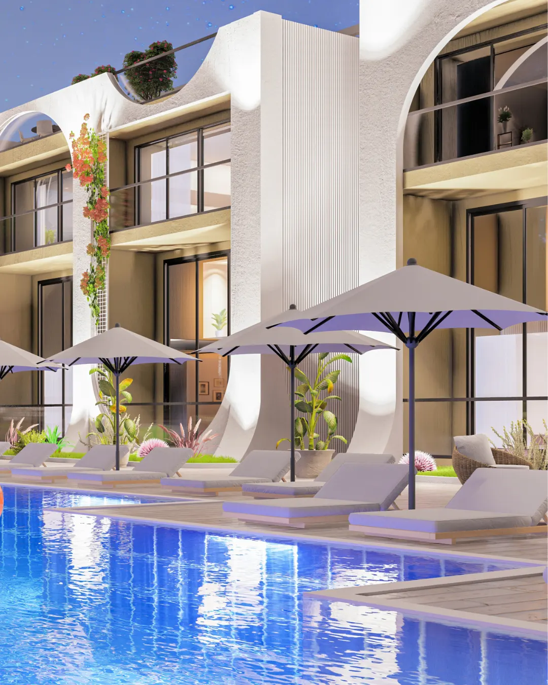 Loft Apartment with Garden in North Cyprus