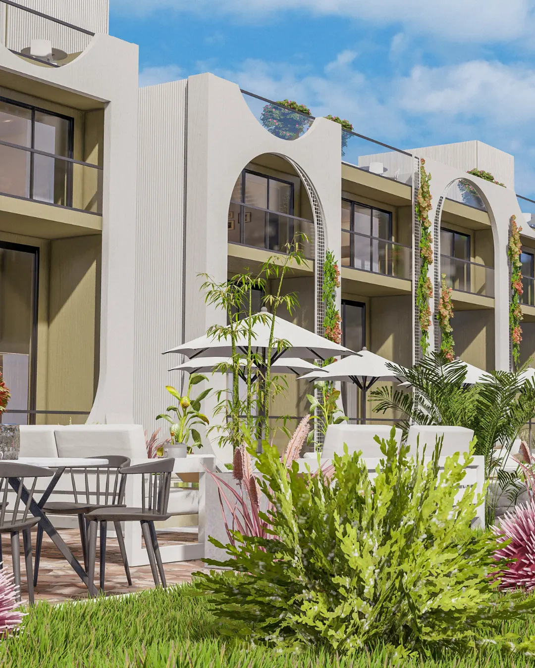 Loft Apartment with Garden in North Cyprus