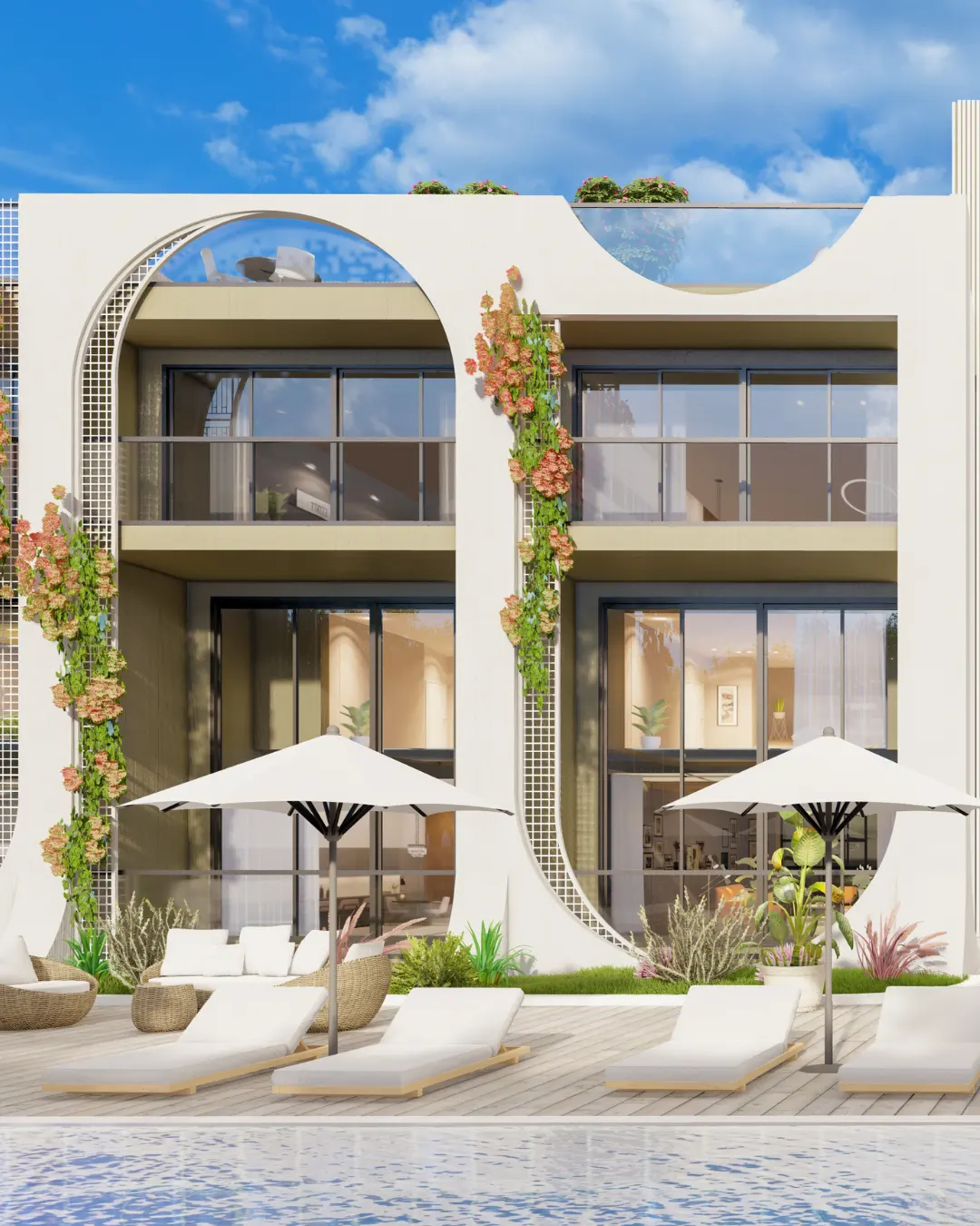 Loft Apartment with Garden in North Cyprus