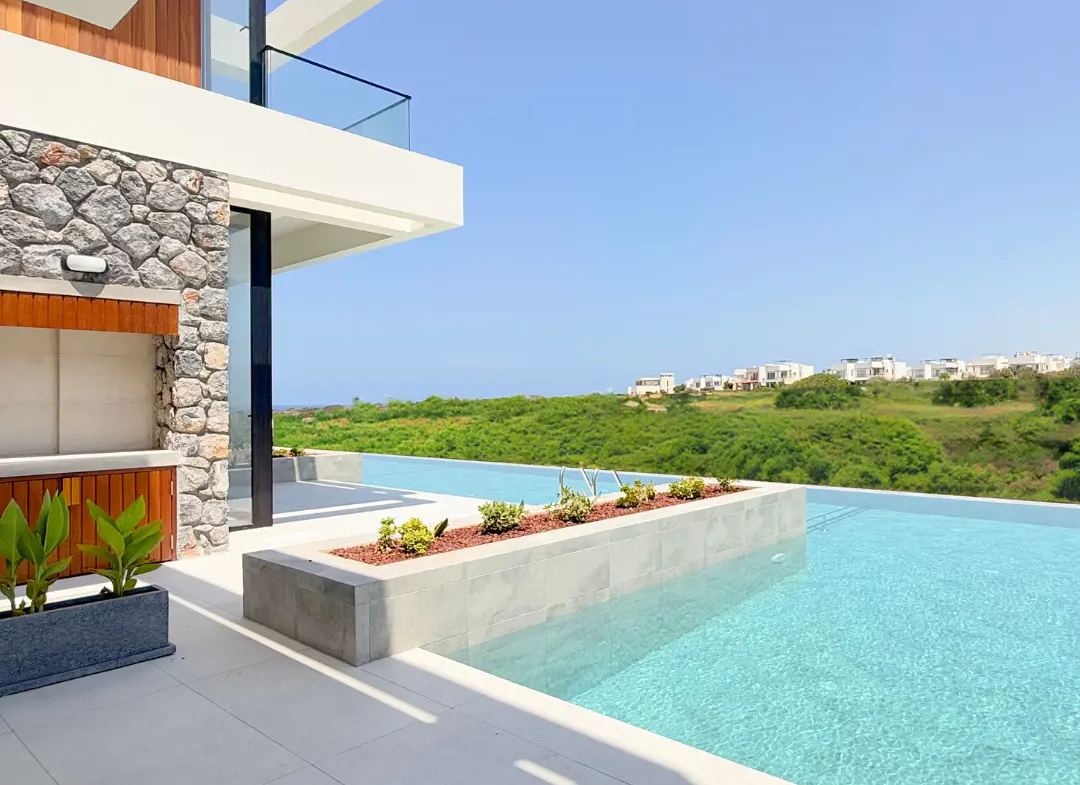 Luxury Villa in Esentepe with Golf Course Views