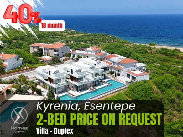 Luxury Villa in Esentepe with Golf Course Views