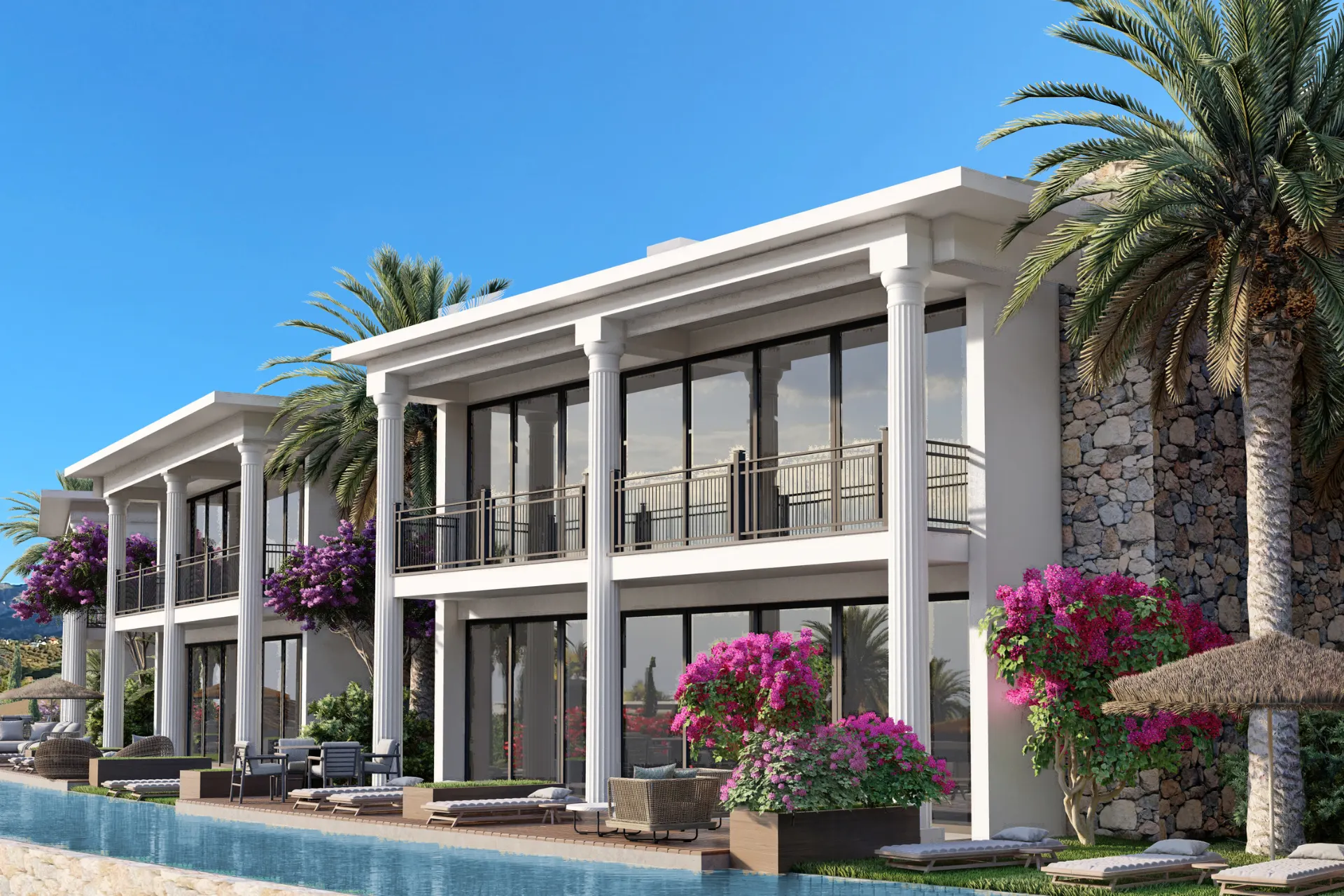 North Cyprus Private Beach Luxury Apartment