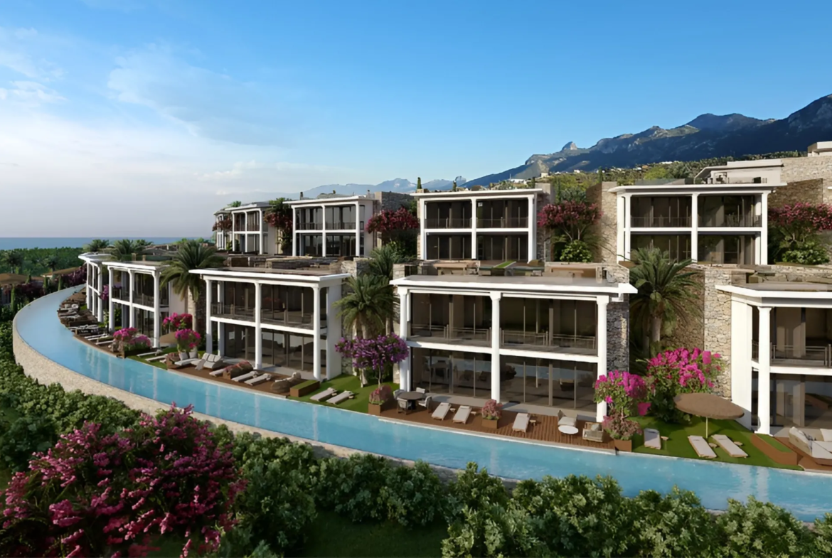 North Cyprus Private Beach Luxury Apartment