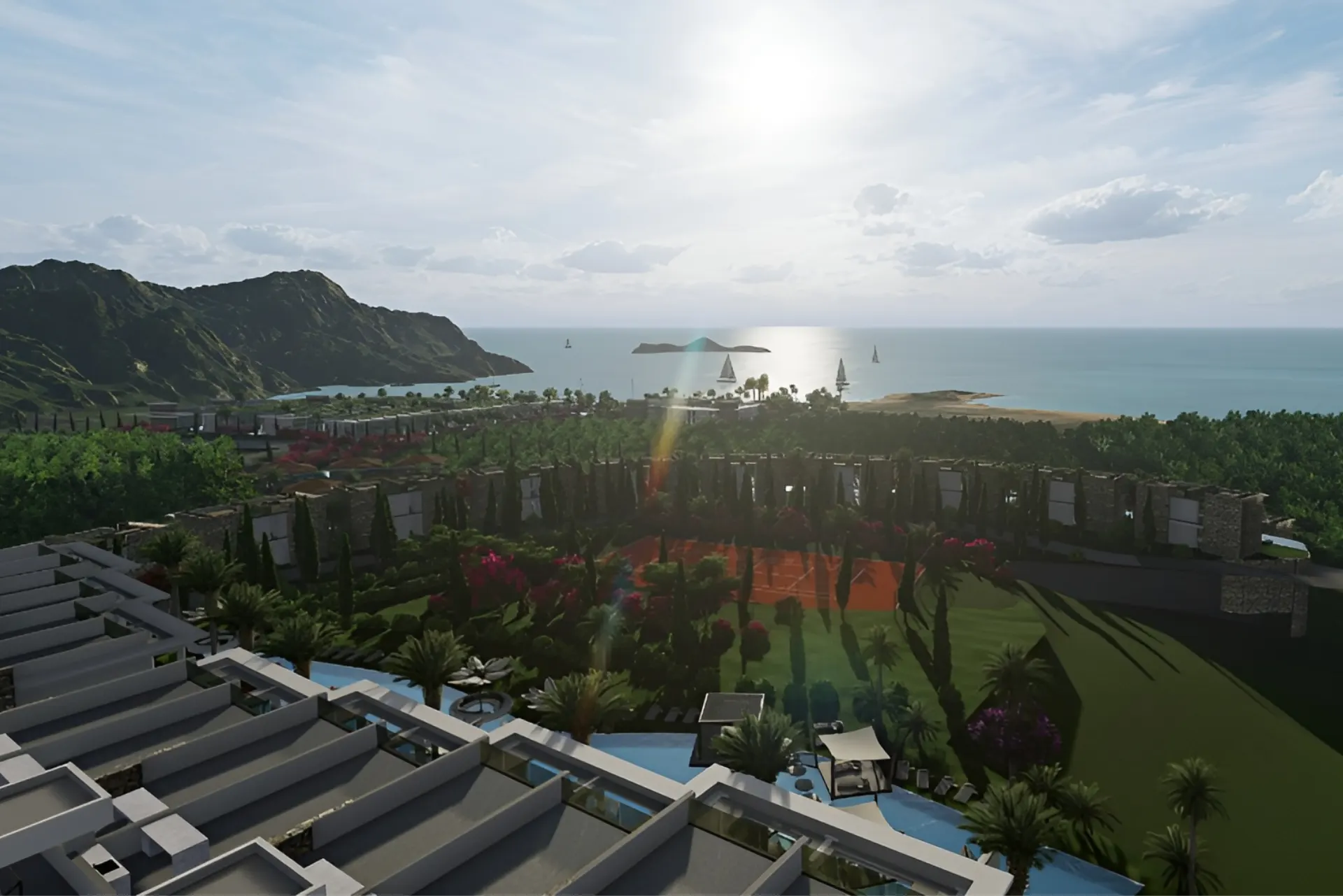 North Cyprus Private Beach Luxury Apartment