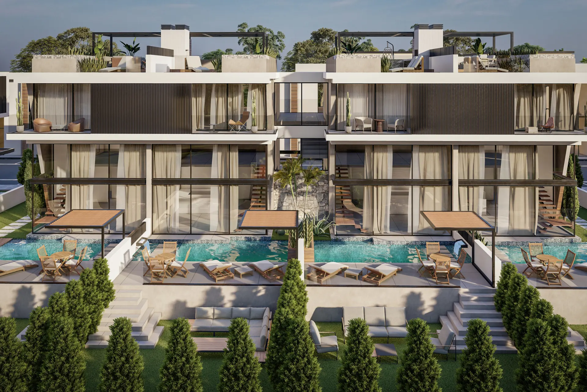 North Cyprus Property with Private Roof Terrace