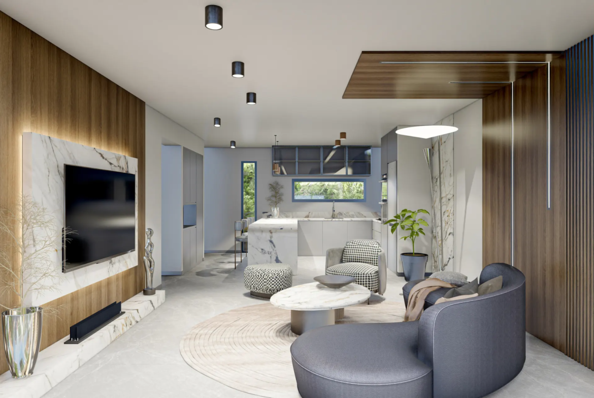 North Cyprus Property with Private Roof Terrace