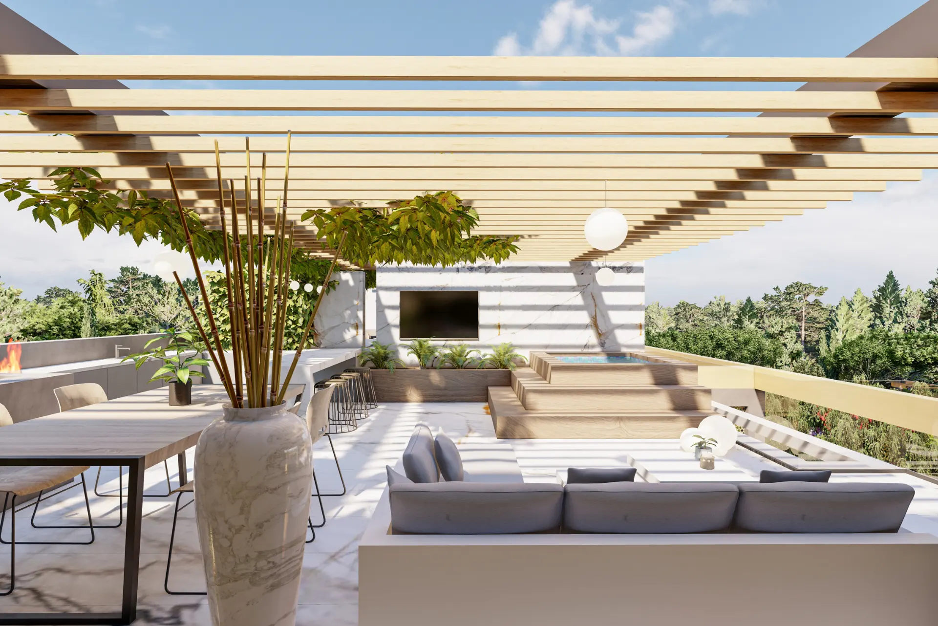 North Cyprus Property with Private Roof Terrace