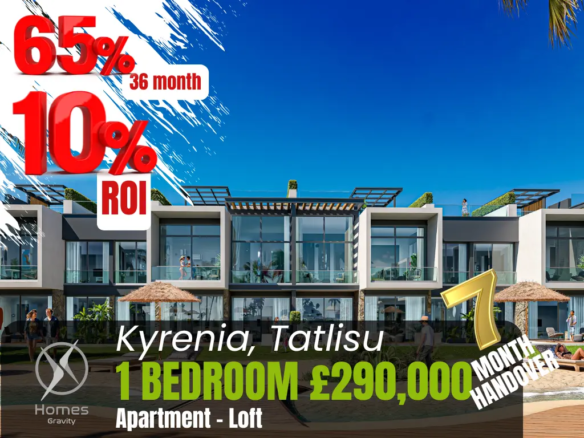 Premium Beachside Townhouse in North Cyprus