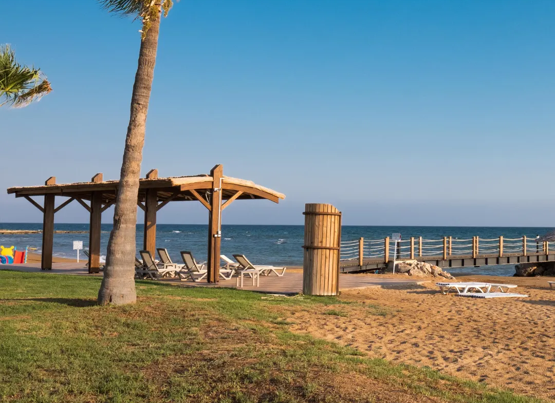 Sea View Home with Private Beach North Cyprus