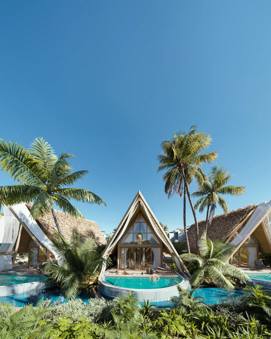 Sea View Villa with Private Pool in North Cyprus