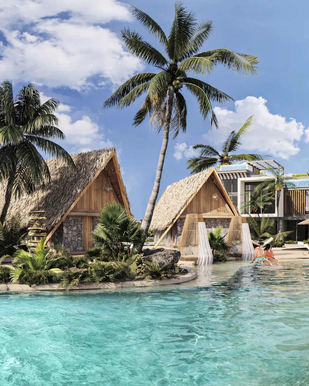 Sea View Villa with Private Pool in North Cyprus