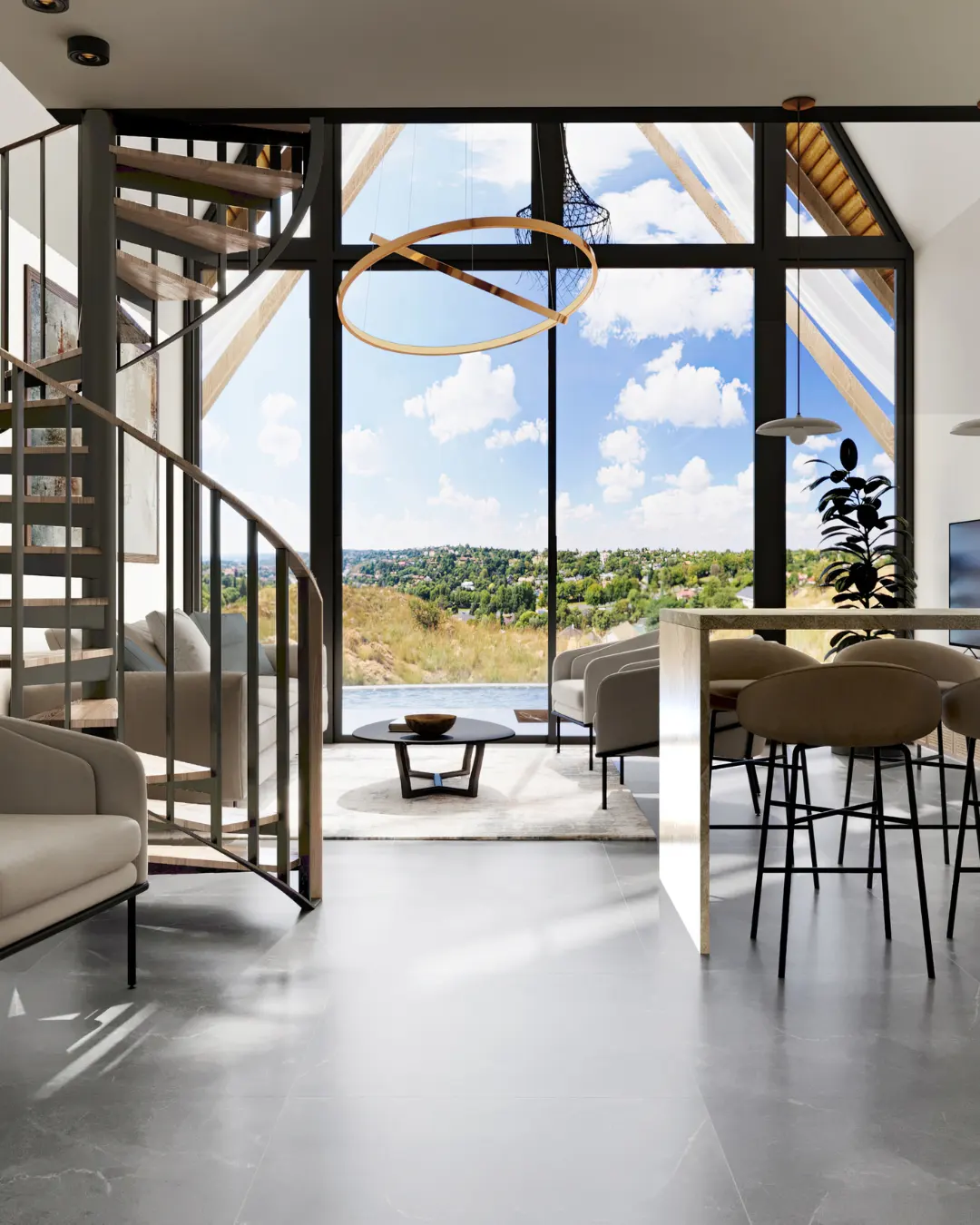 Sea View Villa with Private Pool in North Cyprus