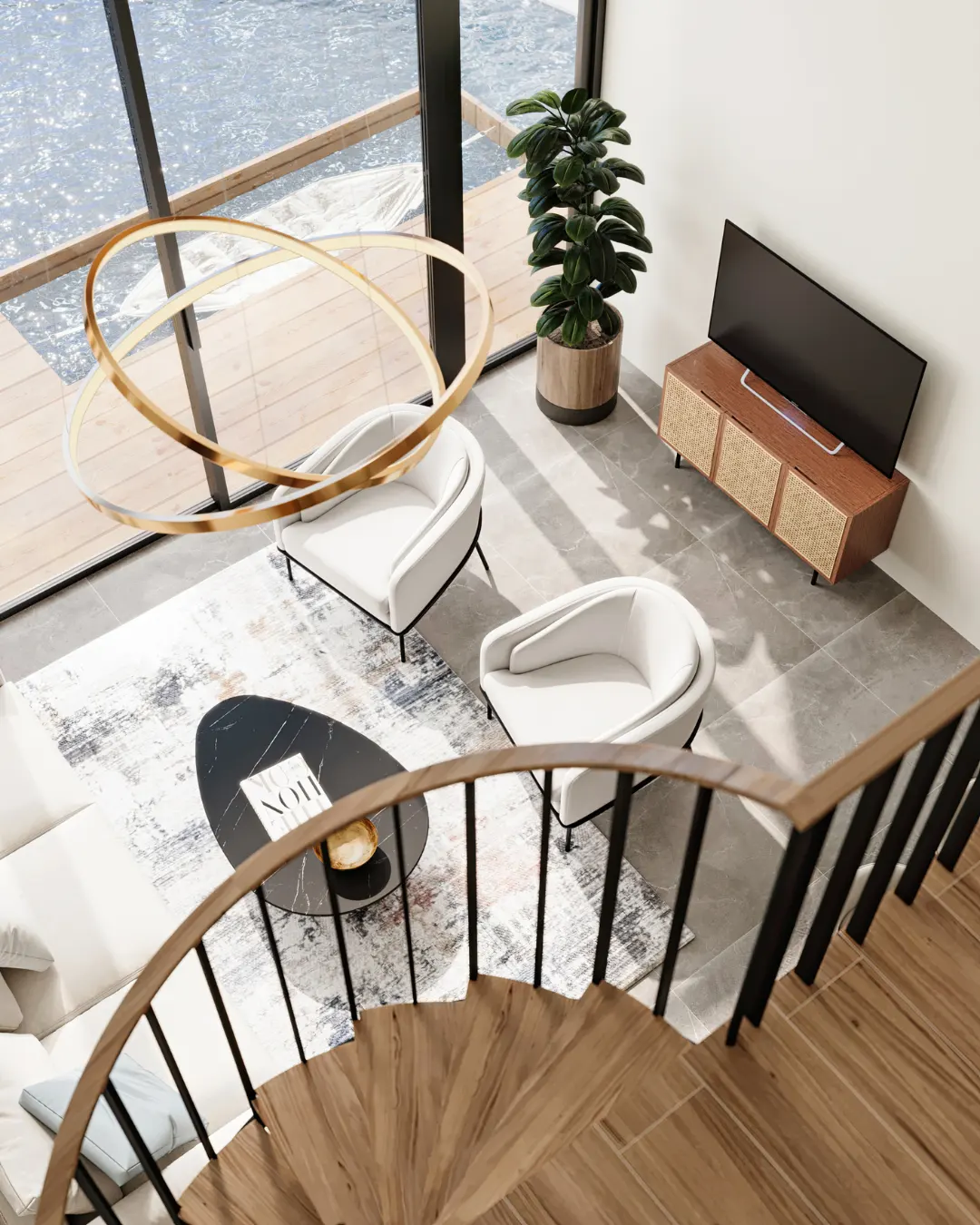 Sea View Villa with Private Pool in North Cyprus