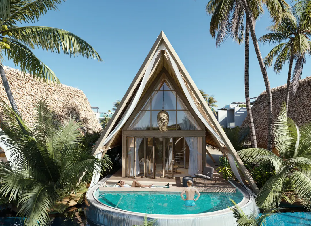 Sea View Villa with Private Pool in North Cyprus