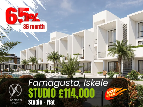 Studio Apartment in Iskele with Resort Amenities