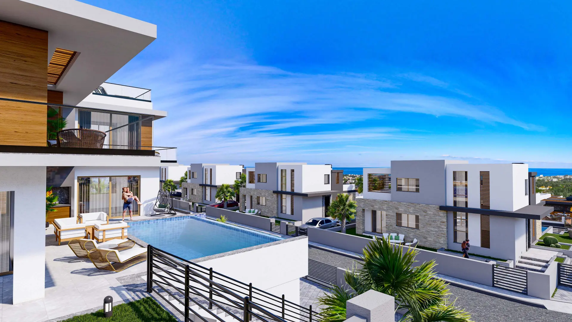 5 Bedroom Triplex Villa with Private Pool for Sale in Lapta