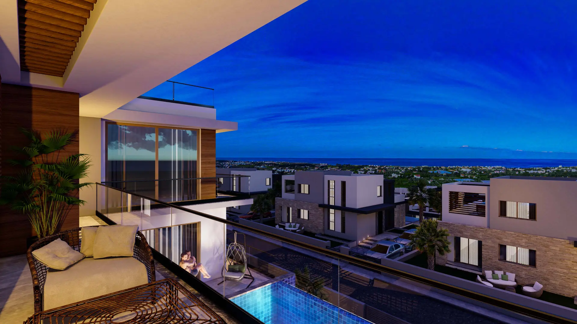 5 Bedroom Triplex Villa with Private Pool for Sale in Lapta