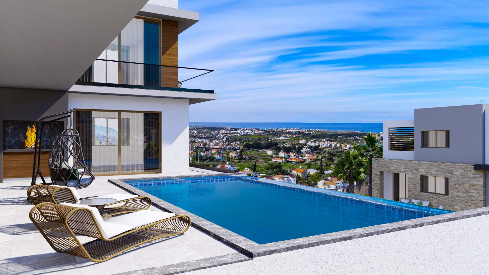 5 Bedroom Triplex Villa with Private Pool for Sale in Lapta