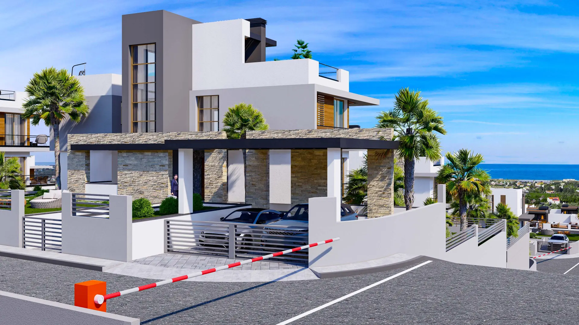 6 Bedroom Triplex Villa with Infinity Pool for Sale in Lapta