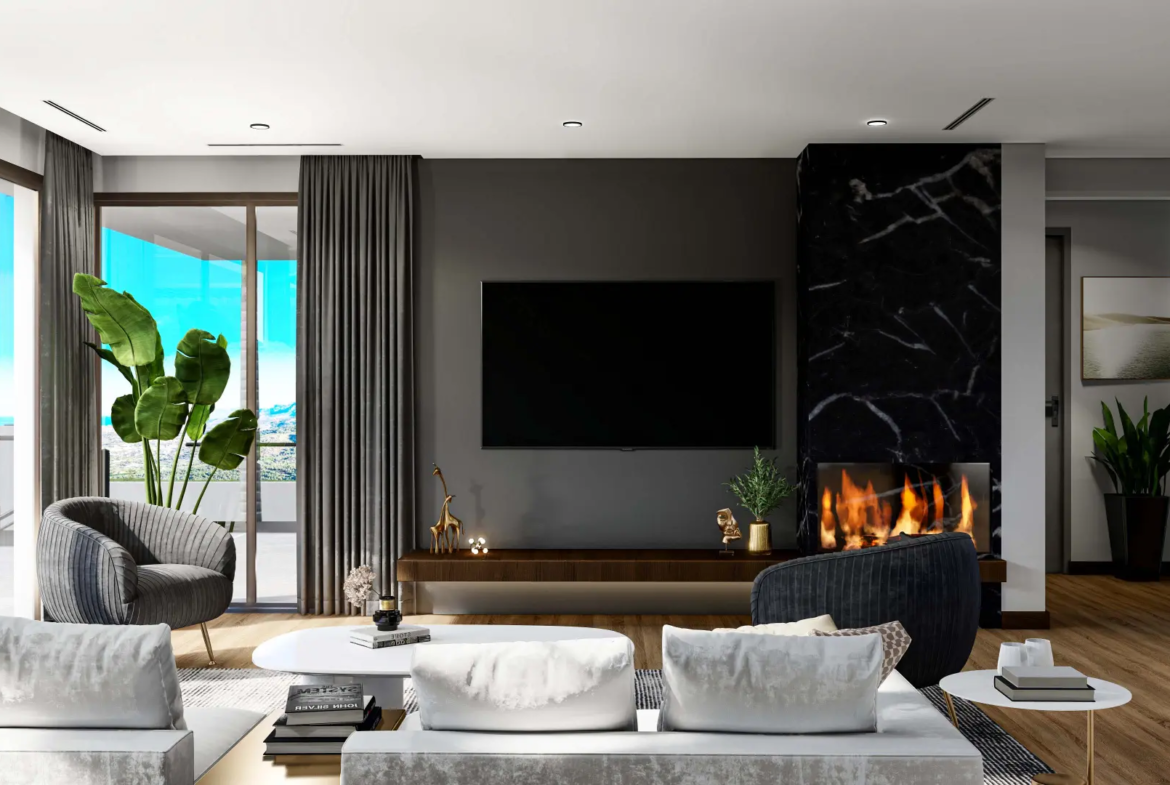 6 Bedroom Triplex Villa with Infinity Pool for Sale in Lapta