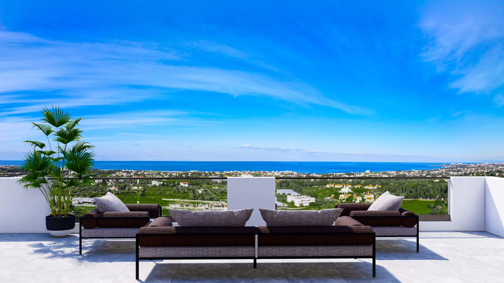 6 Bedroom Triplex Villa with Infinity Pool for Sale in Lapta