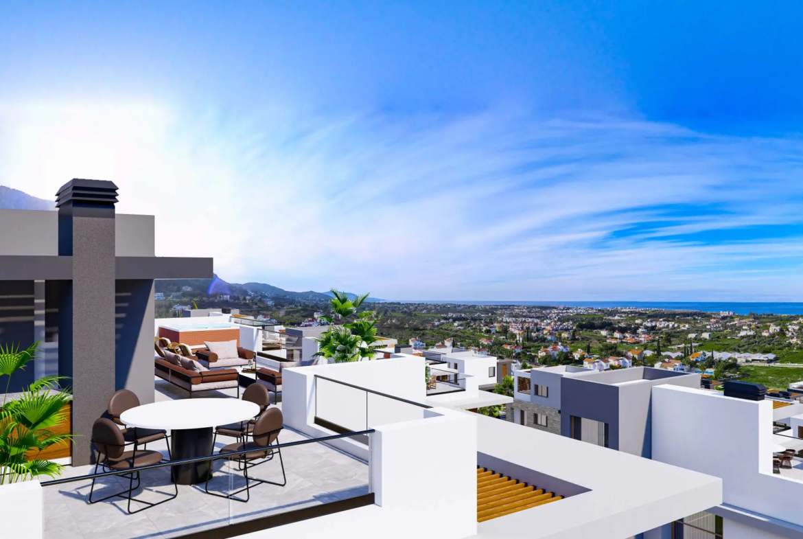 6 Bedroom Triplex Villa with Infinity Pool for Sale in Lapta