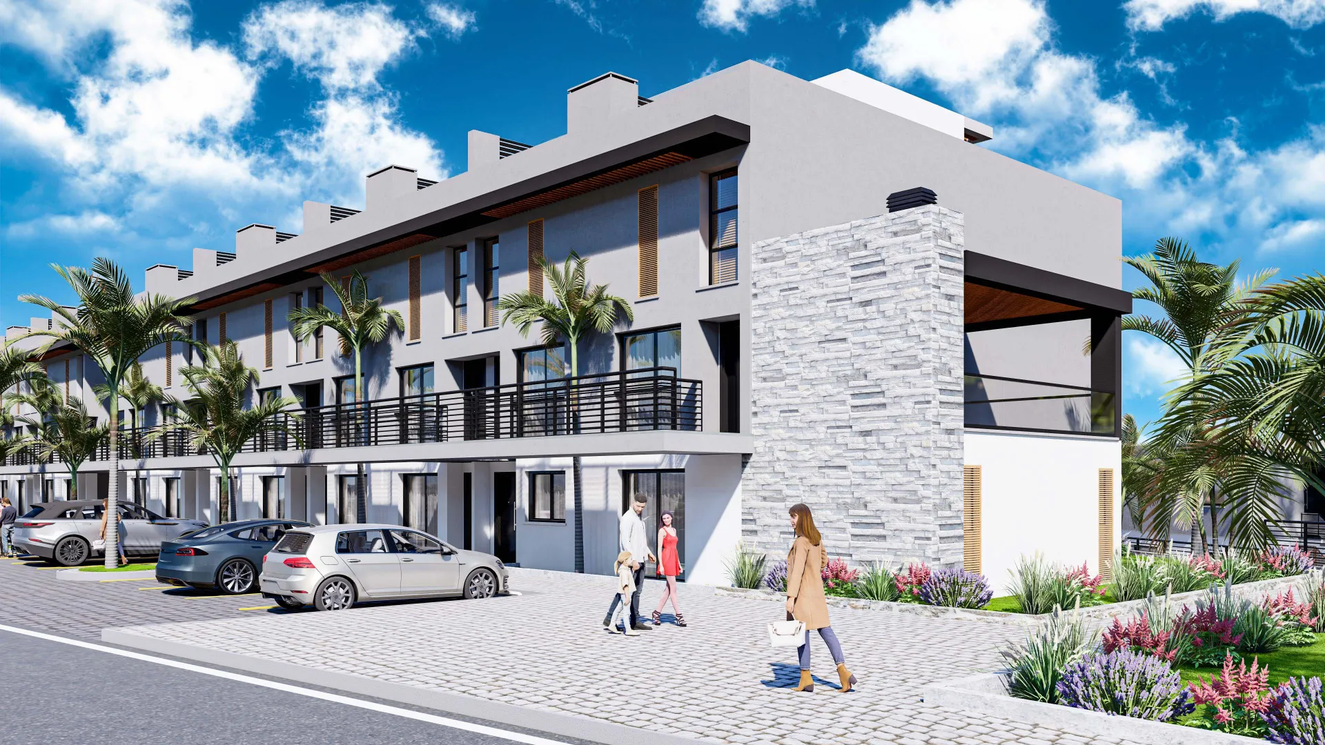 Apartment with Private Garden for Sale in Tatlisu