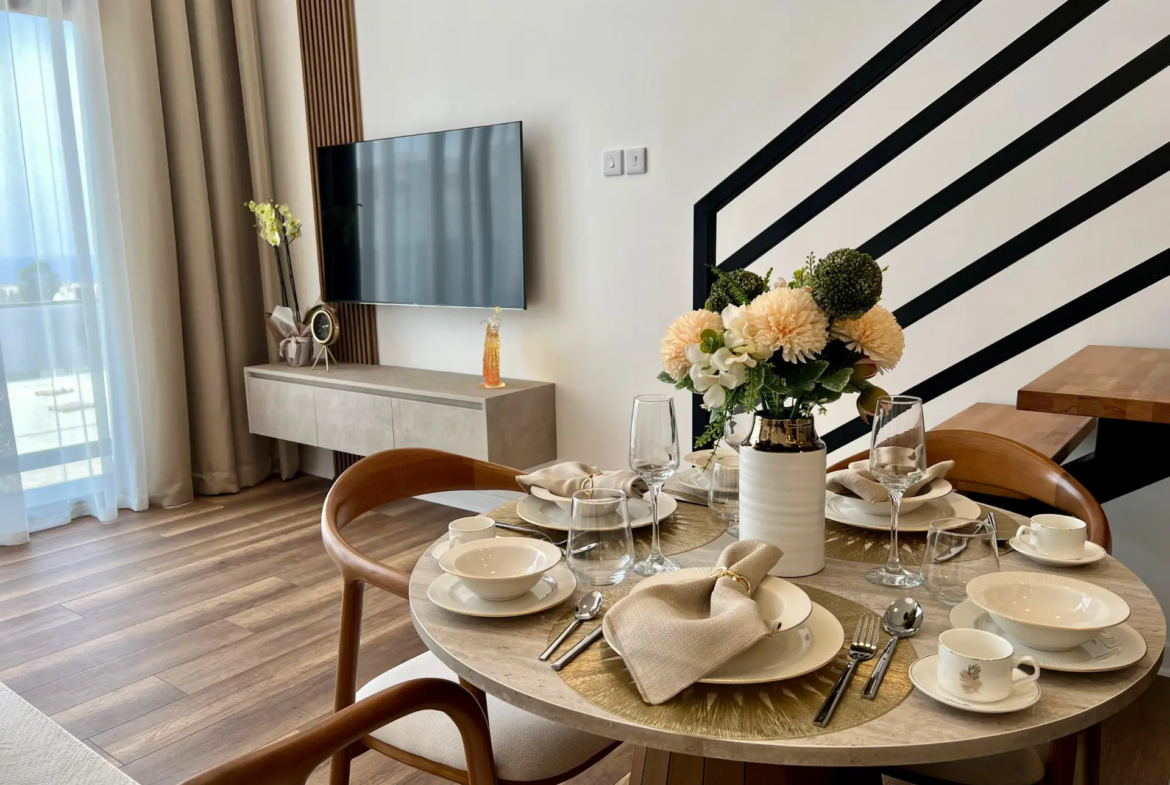 Furnished 2 Bedroom Loft Apartment in North Cyprus
