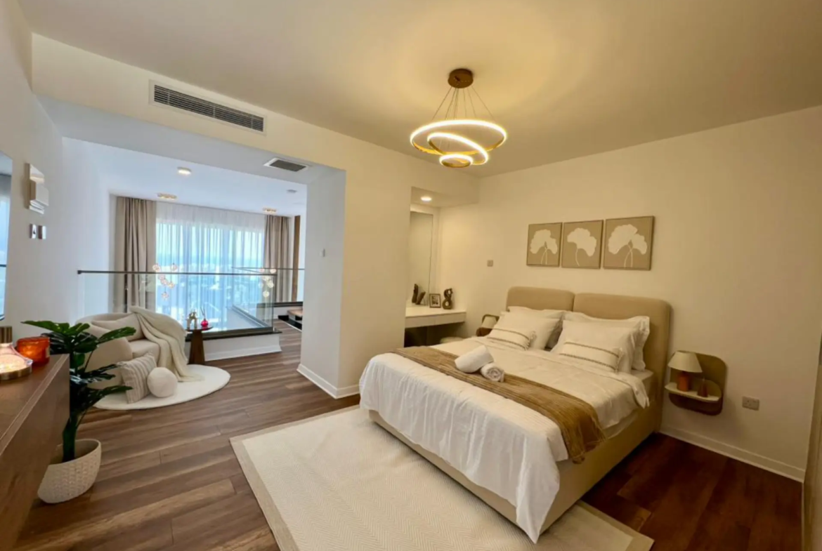 Furnished 2 Bedroom Loft Apartment in North Cyprus