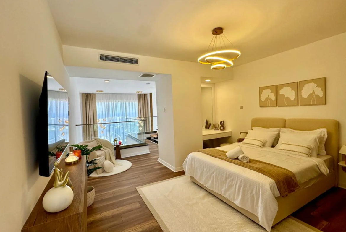 Furnished 2 Bedroom Loft Apartment in North Cyprus