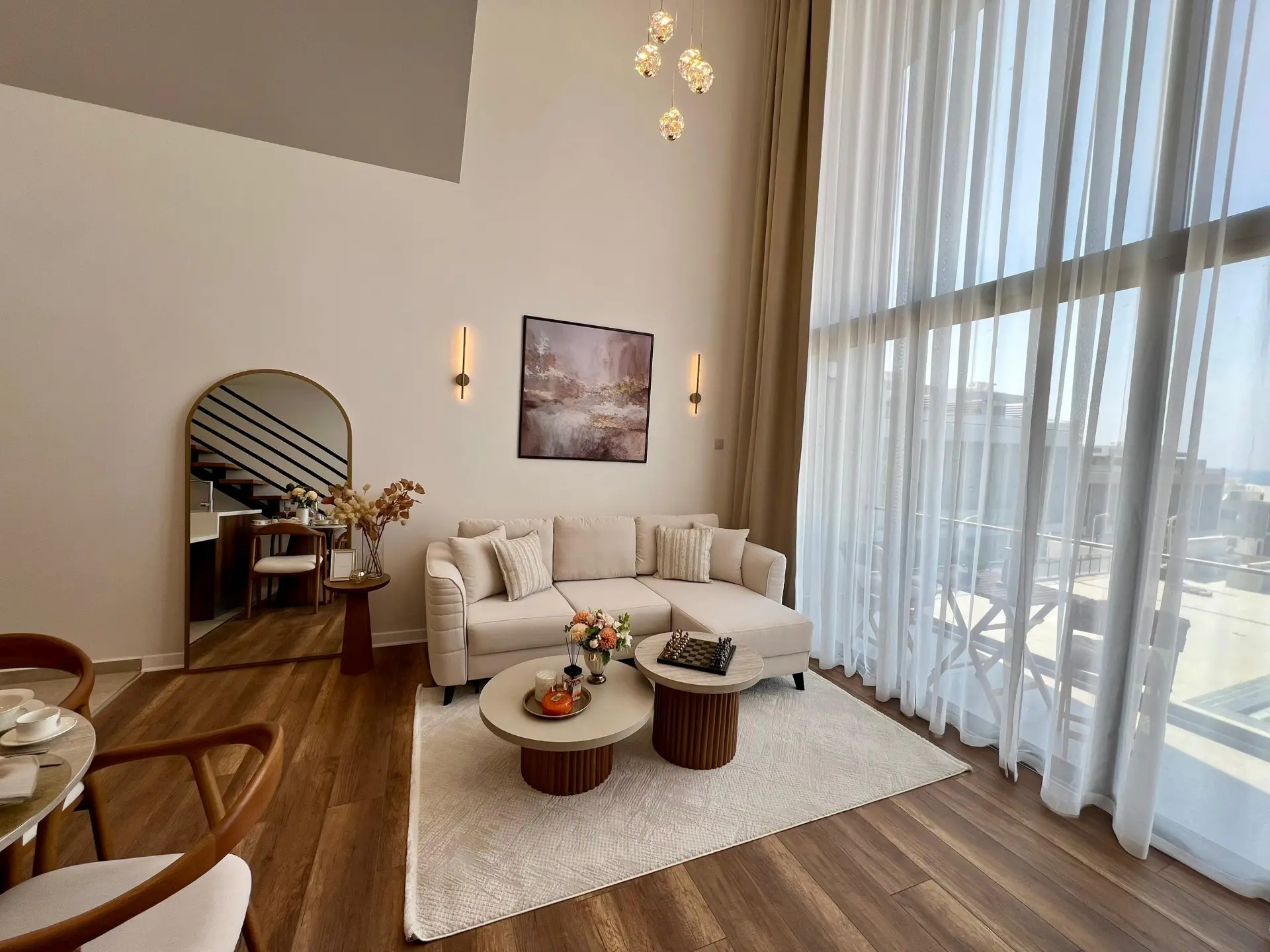 Furnished 2 Bedroom Loft Apartment in North Cyprus
