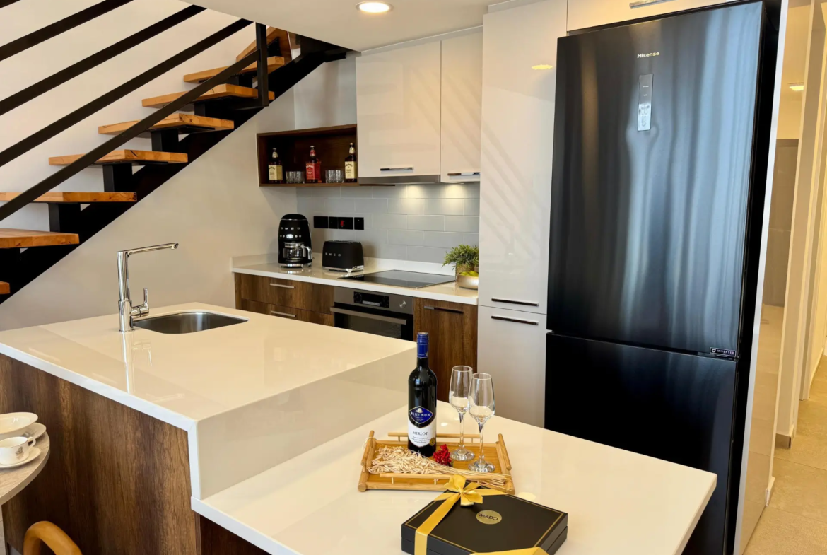 Furnished 2 Bedroom Loft Apartment in North Cyprus