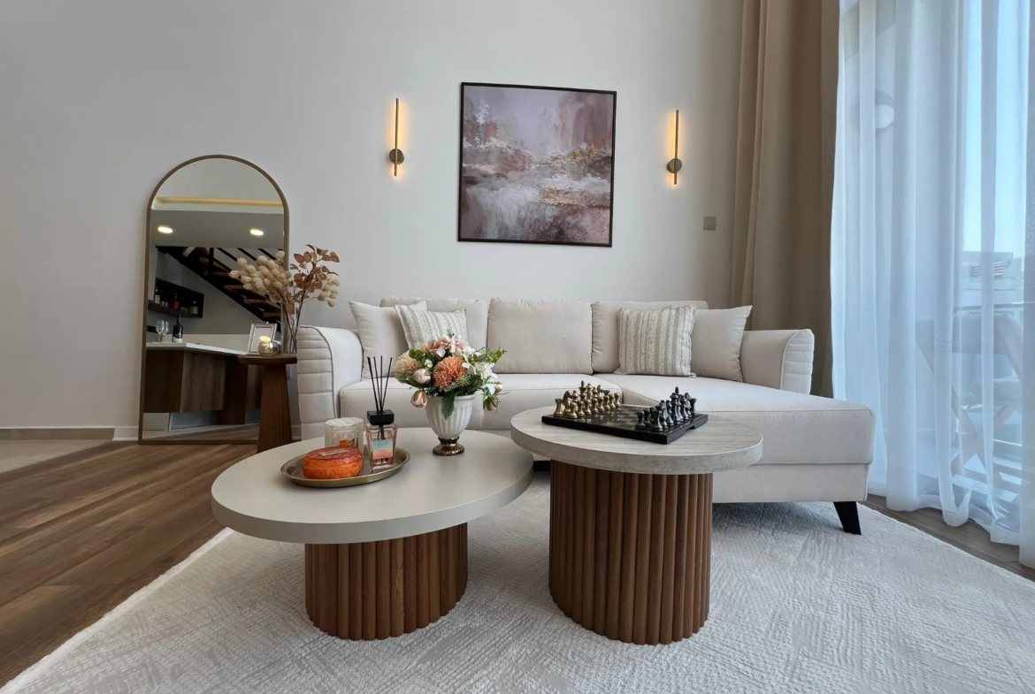 Furnished 2 Bedroom Loft Apartment in North Cyprus