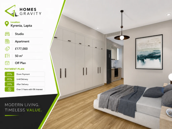 Studio Flat for Sale in Lapta - Homes Gravity