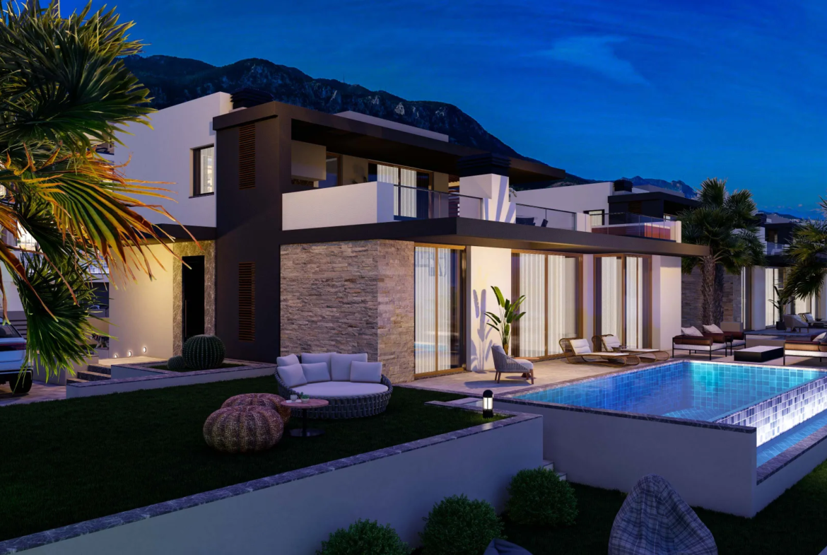 Villa with Private Pool for Sale in Lapta