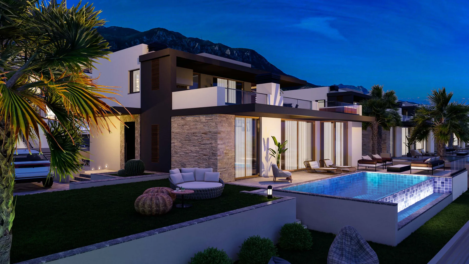 Villa with Private Pool for Sale in Lapta