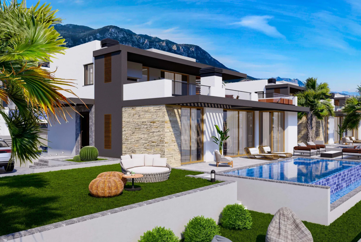 Villa with Private Pool for Sale in Lapta