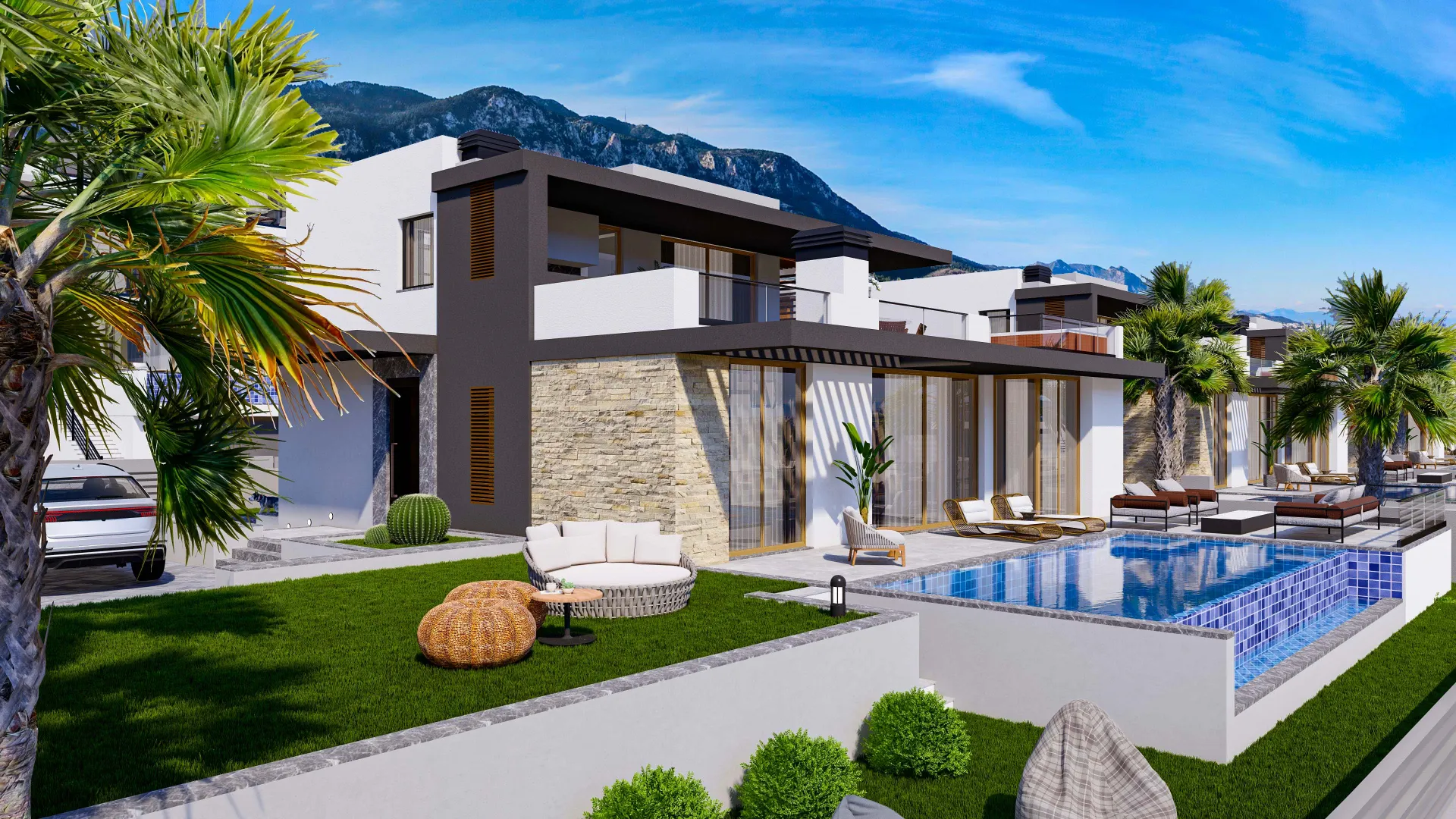 Villa with Private Pool for Sale in Lapta