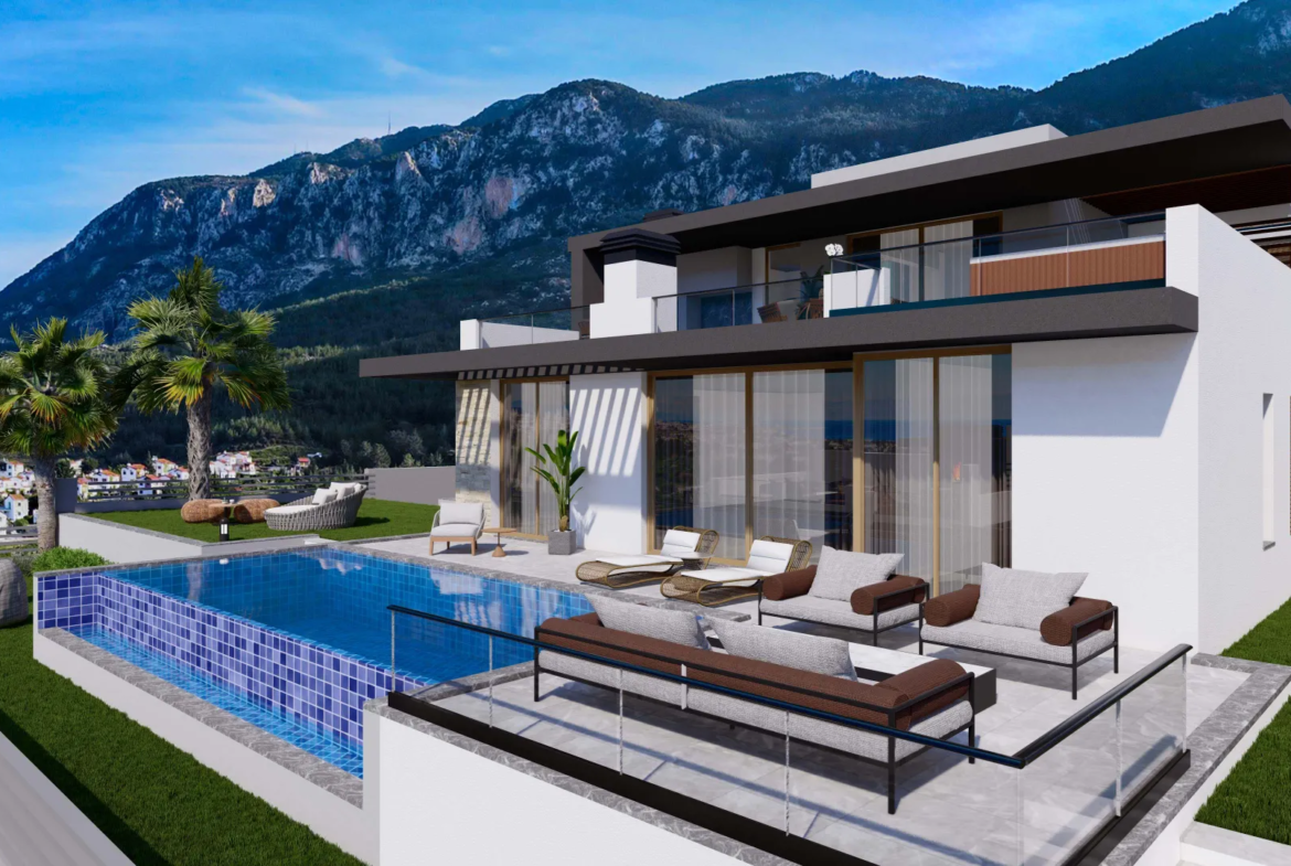 Villa with Private Pool for Sale in Lapta